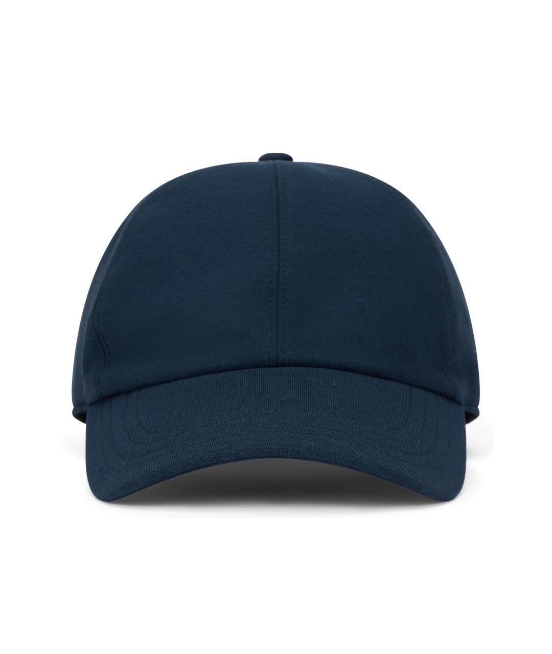 SLOWEAR Синяя хлопковая кепка/бейсболка, фото 1