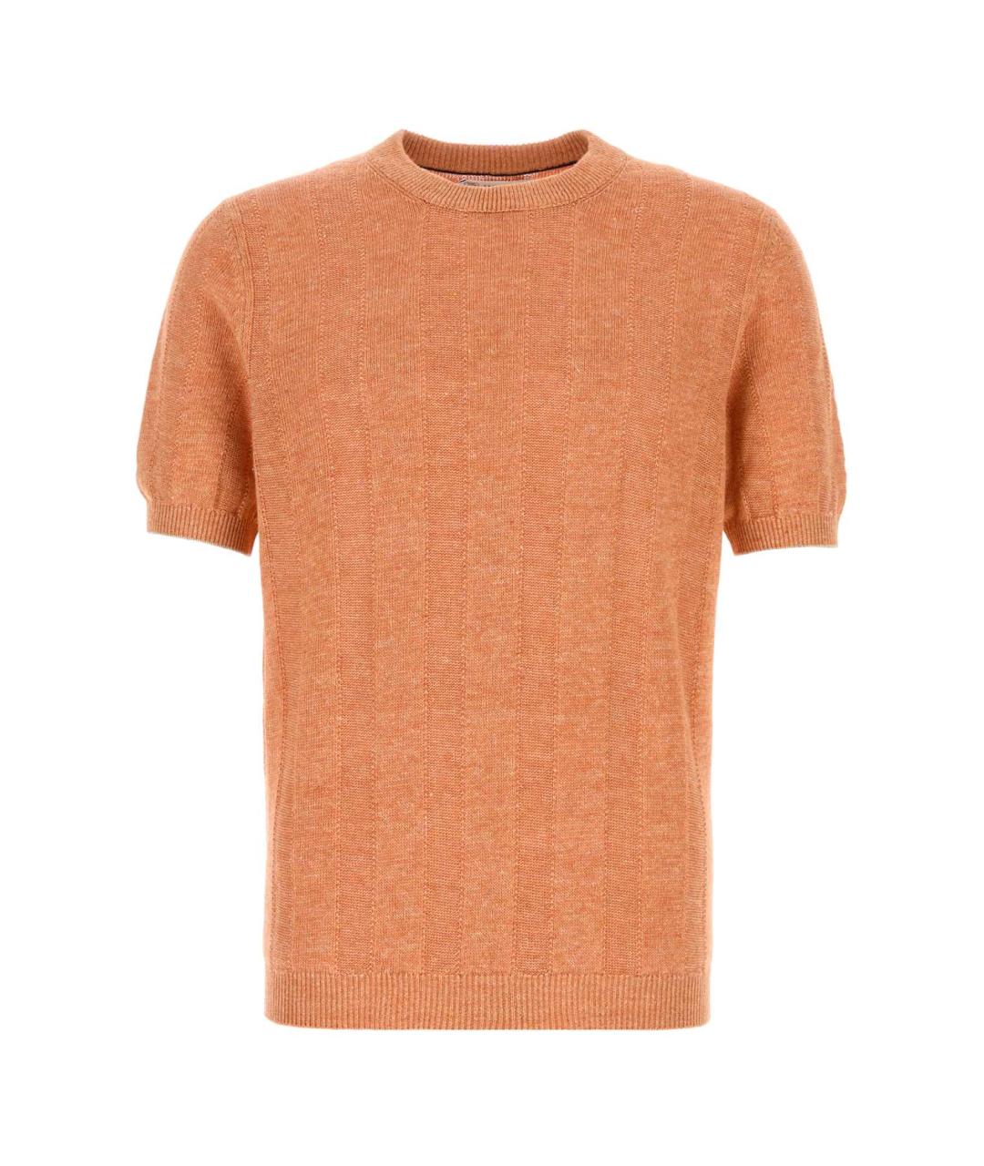 BRUNELLO CUCINELLI Оранжевый джемпер / свитер, фото 1