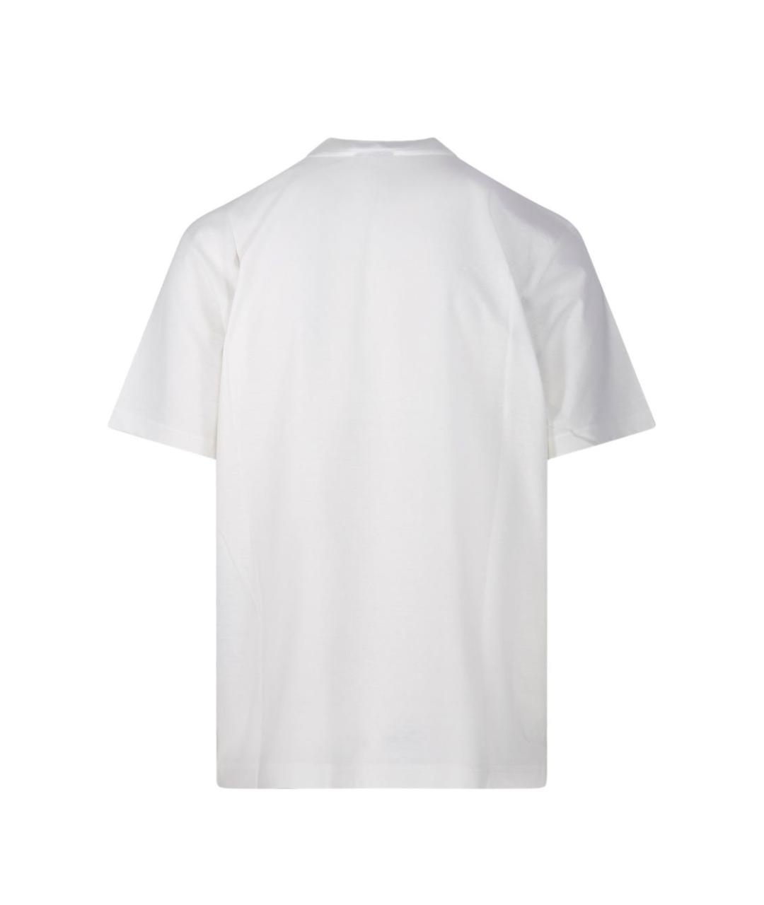 GUCCI Белая хлопковая футболка, фото 3