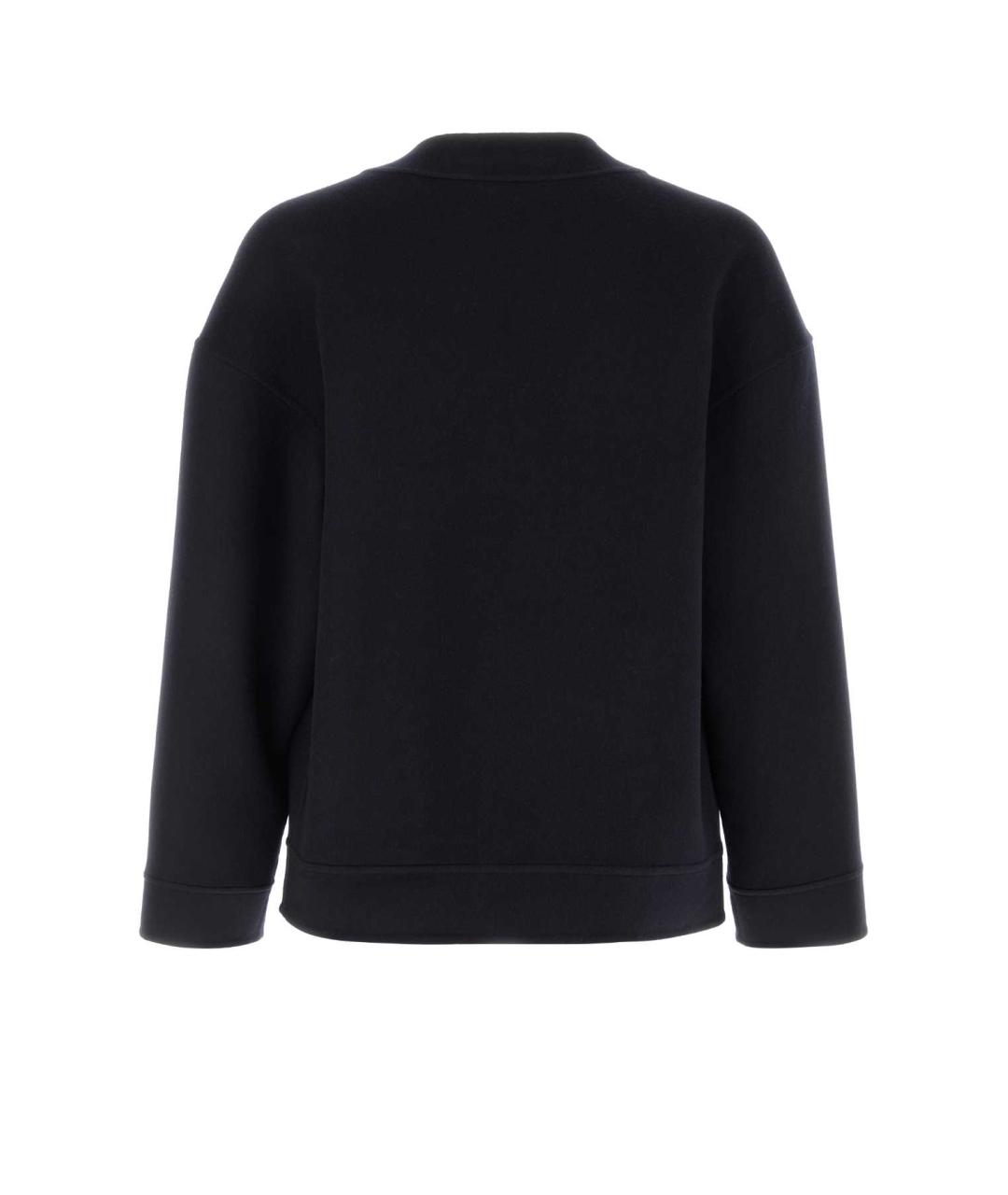 LOEWE Темно-синий шерстяной кардиган, фото 2