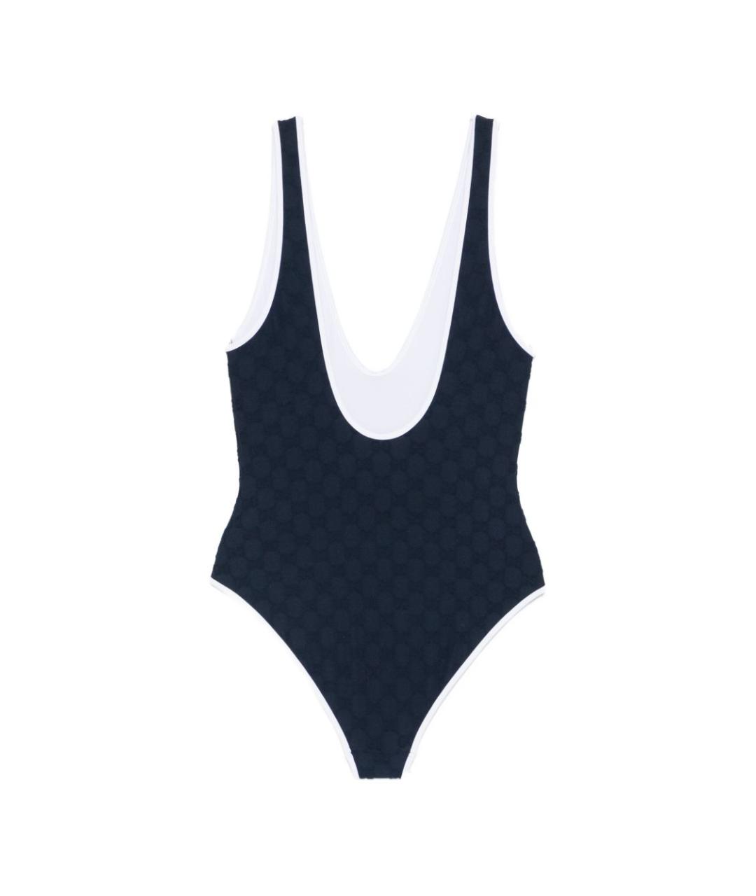 GUCCI Синий купальник, фото 2