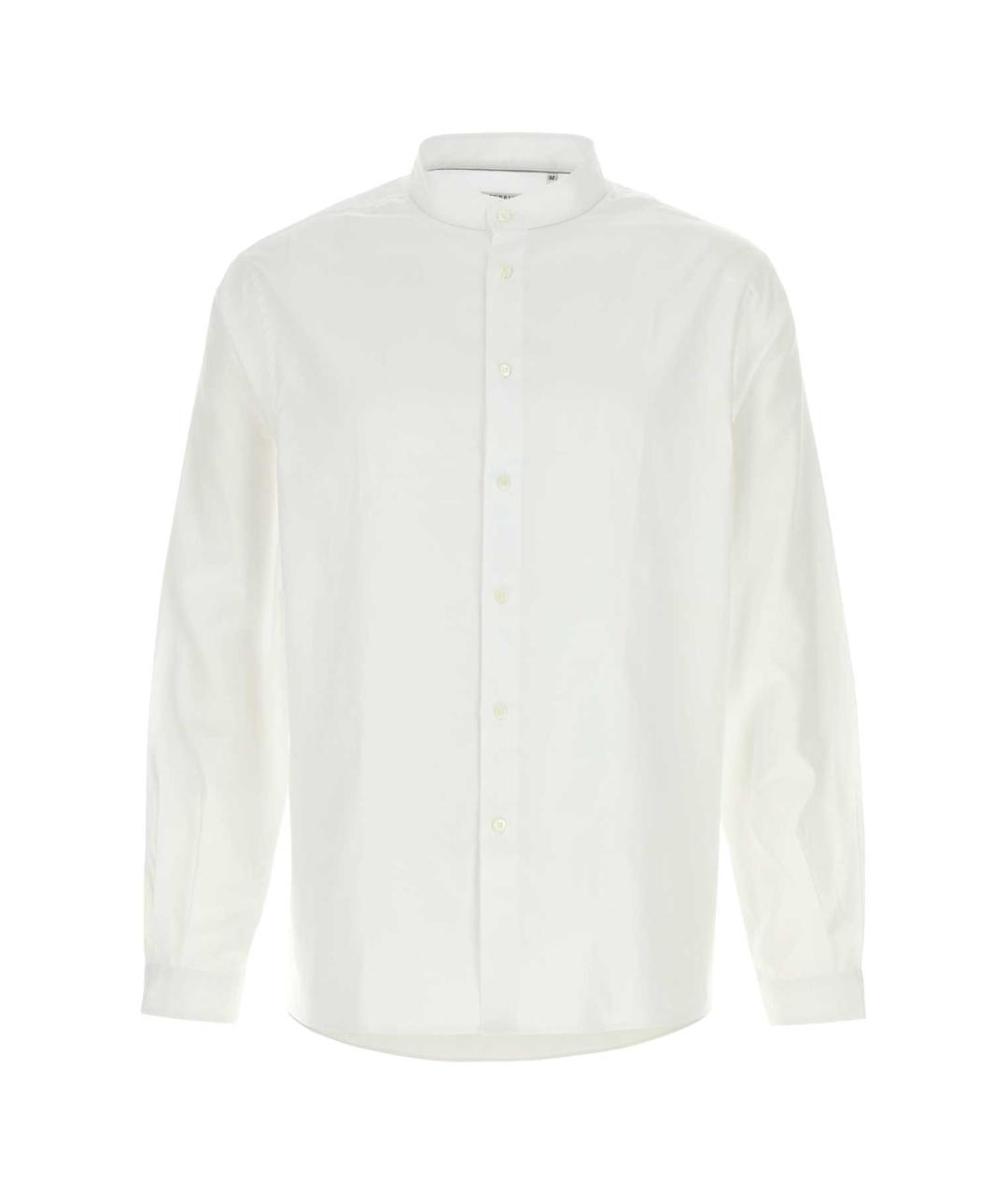 BRUNELLO CUCINELLI Белая хлопковая классическая рубашка, фото 1