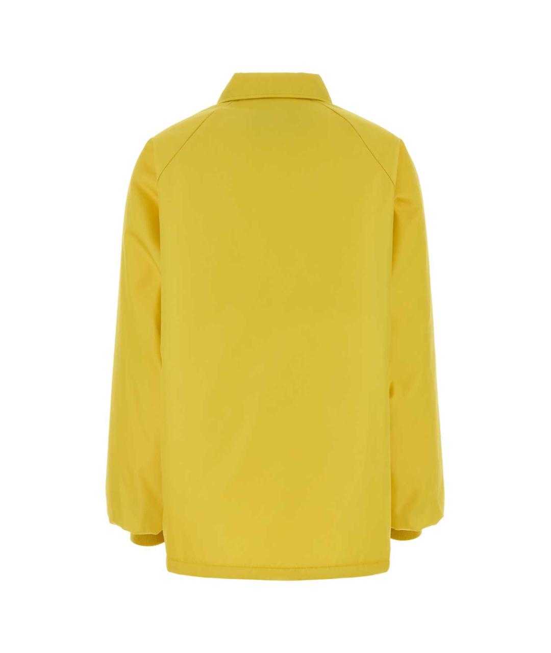 PRADA Желтая полиамидовая куртка, фото 2
