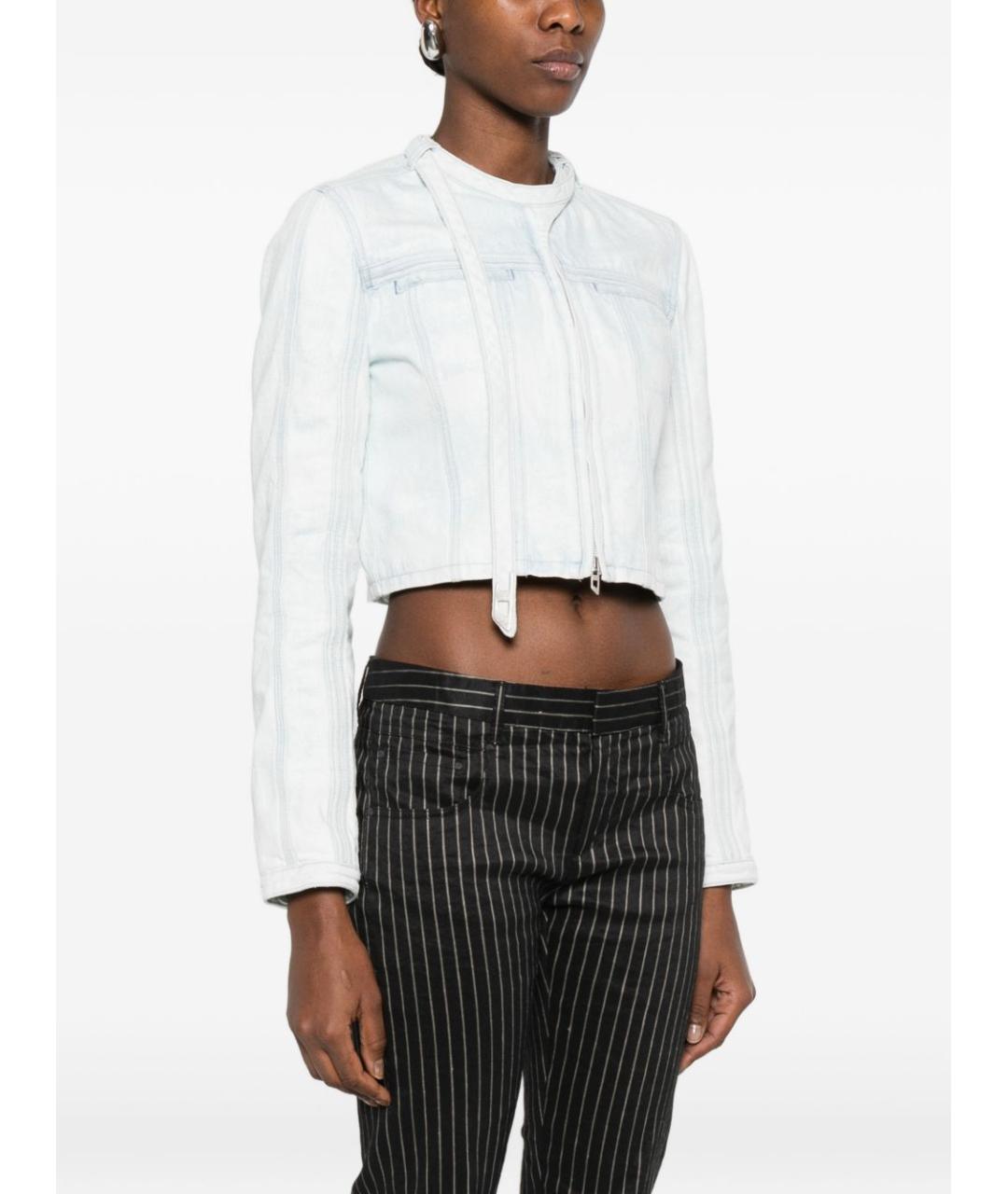 DIESEL Синяя хлопковая куртка, фото 5