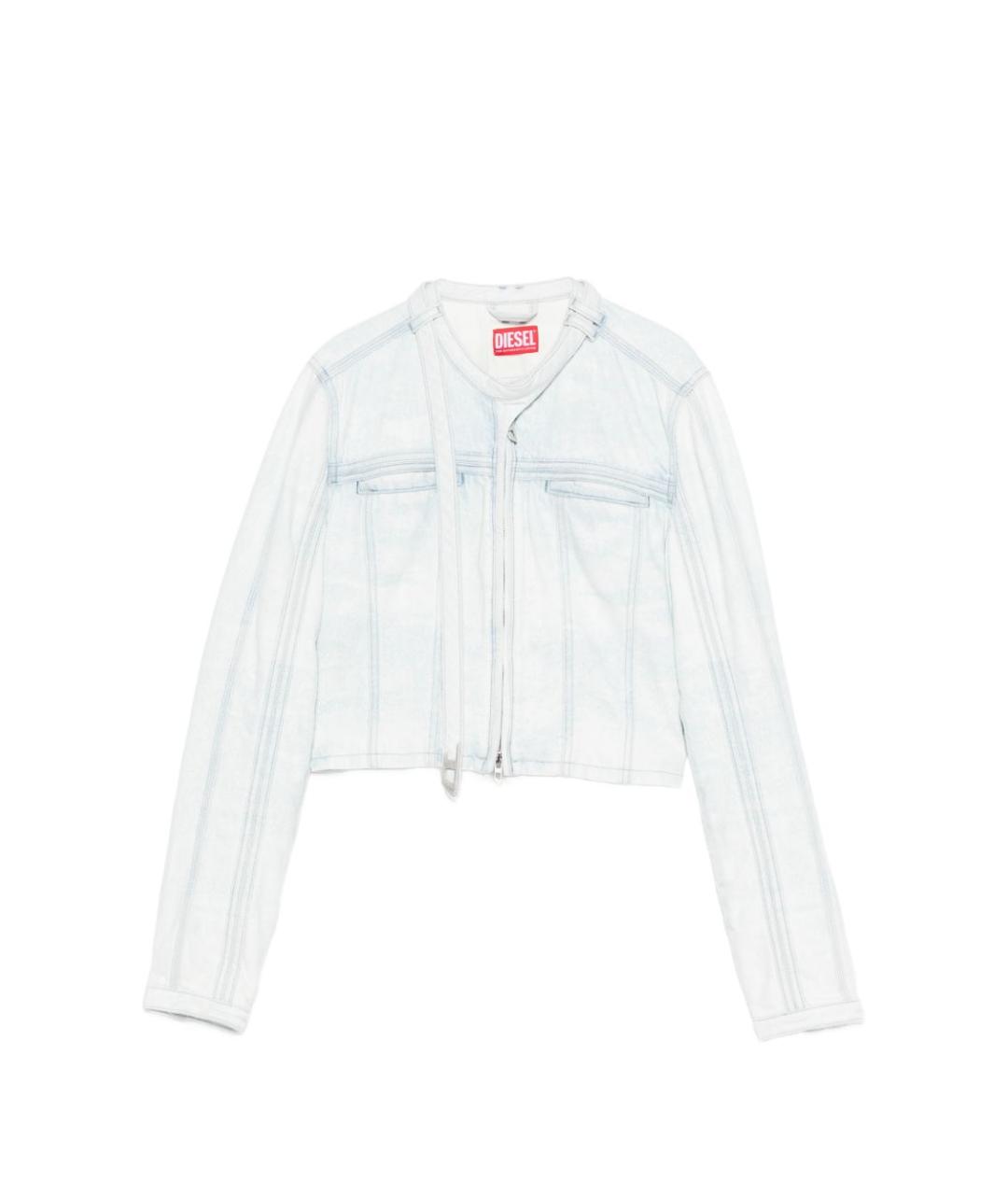 DIESEL Синяя хлопковая куртка, фото 1