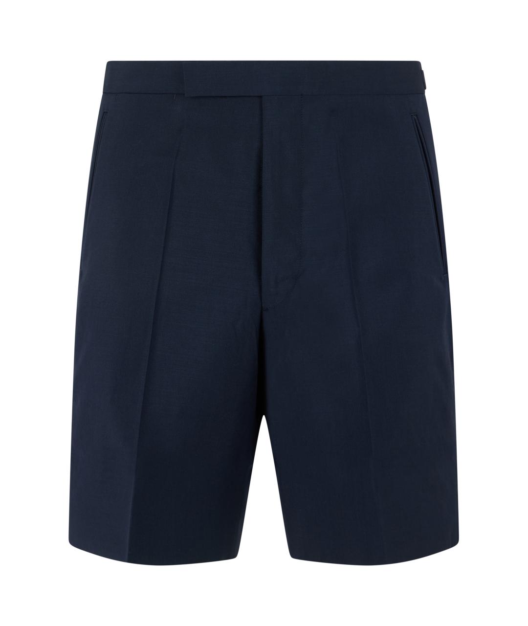 PRADA Синие шерстяные шорты, фото 1