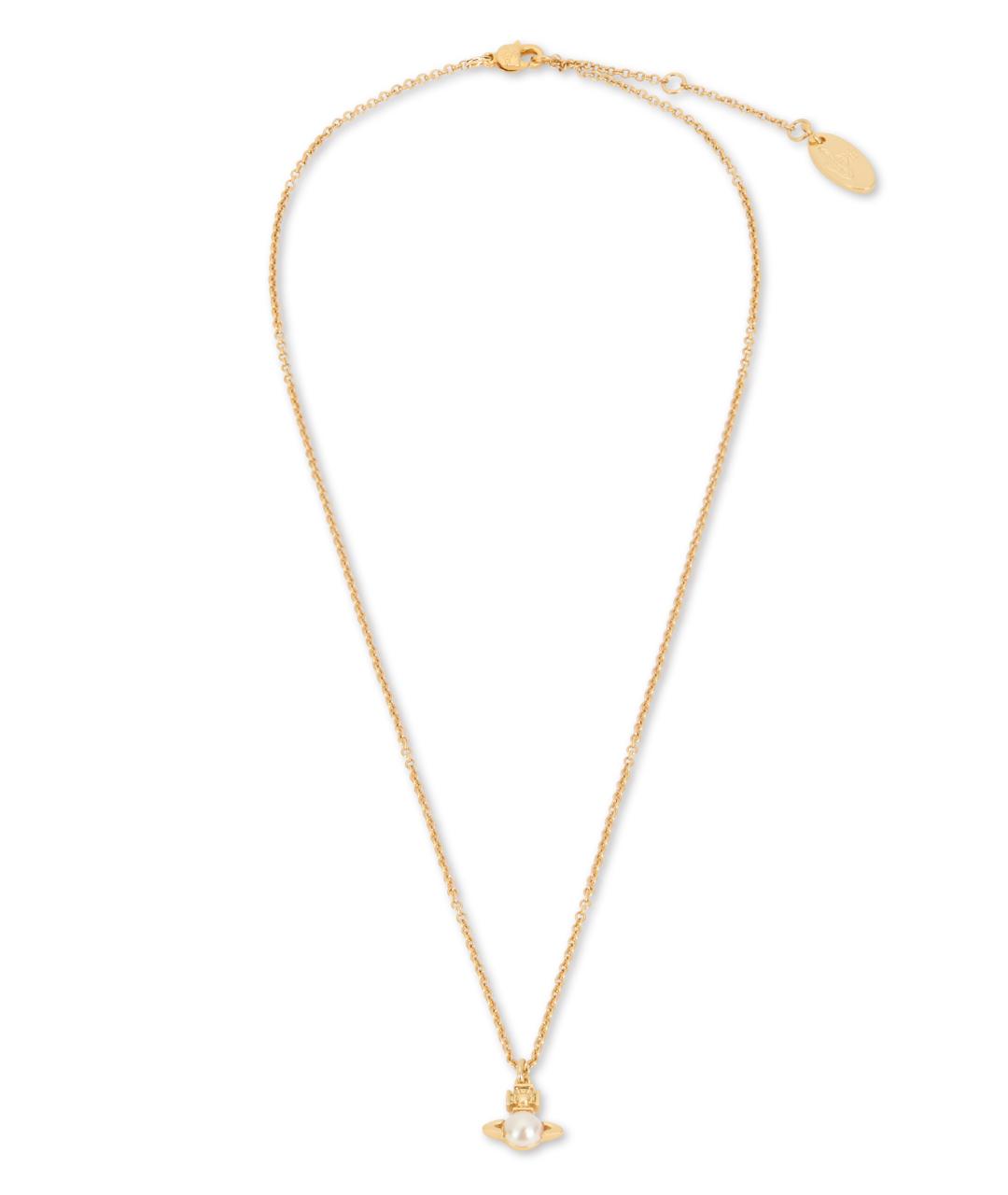 VIVIENNE WESTWOOD Золотая металлическая цепочка, фото 1