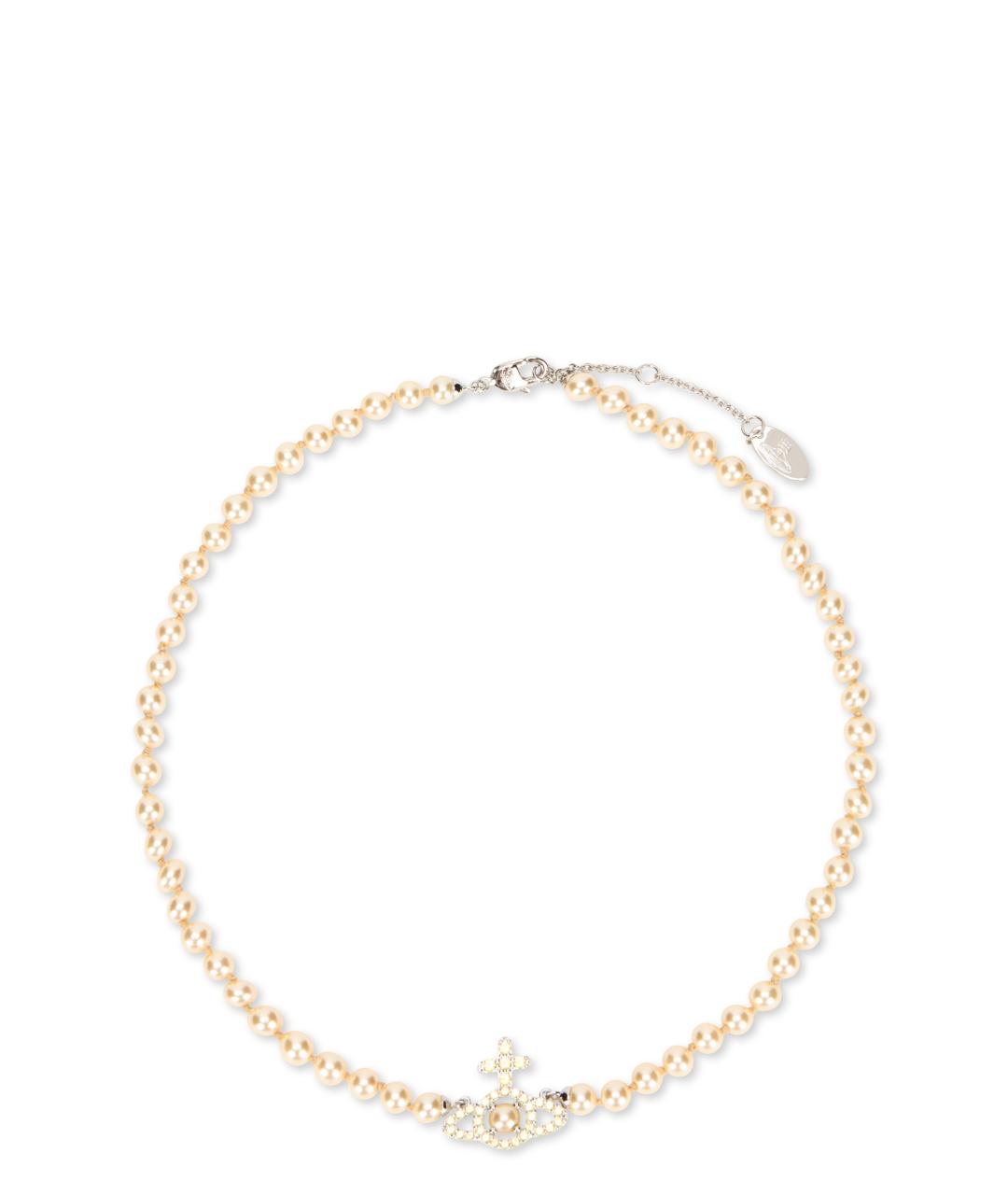 VIVIENNE WESTWOOD Бежевая цепочка, фото 1