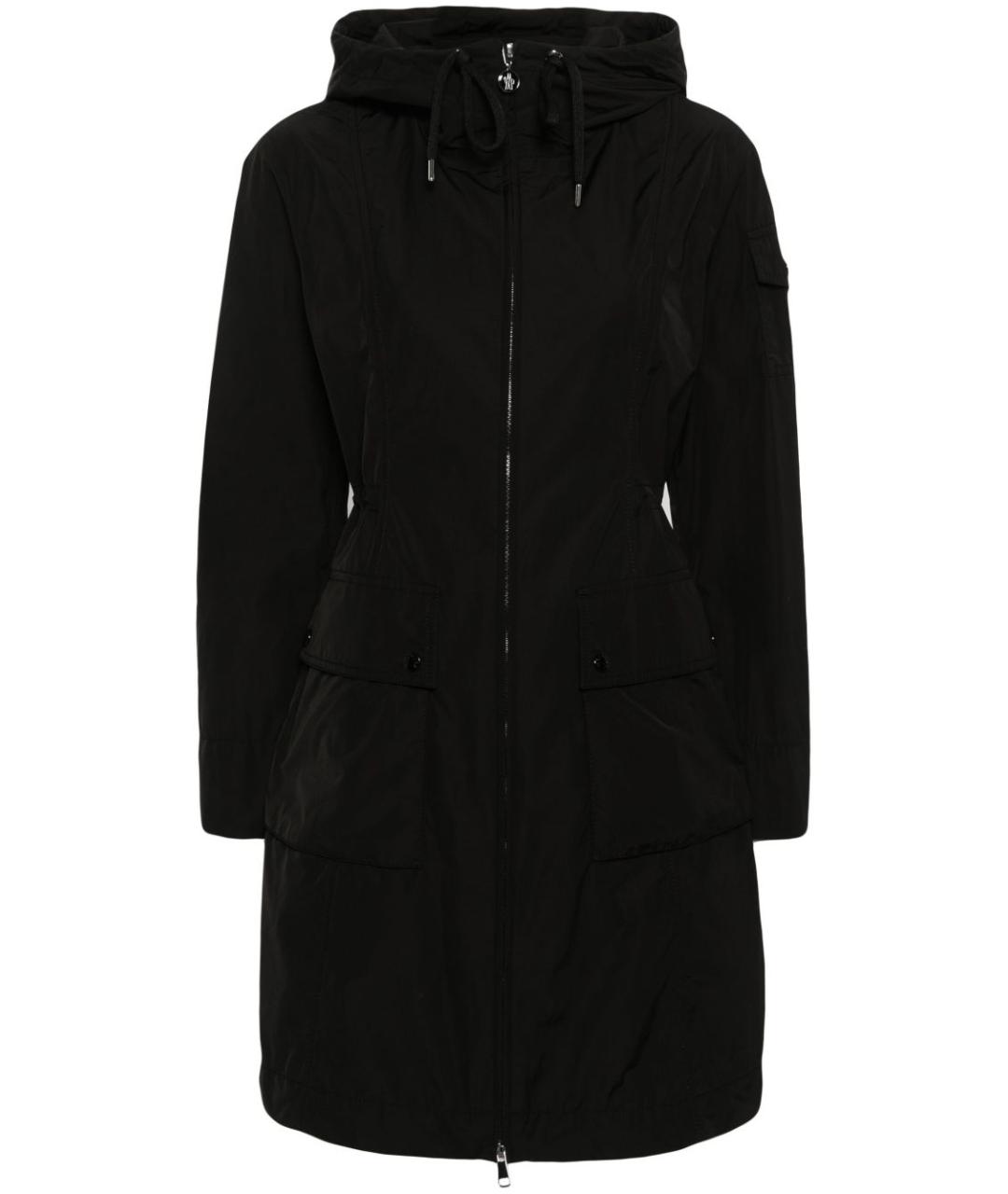 MONCLER Черное пальто, фото 1