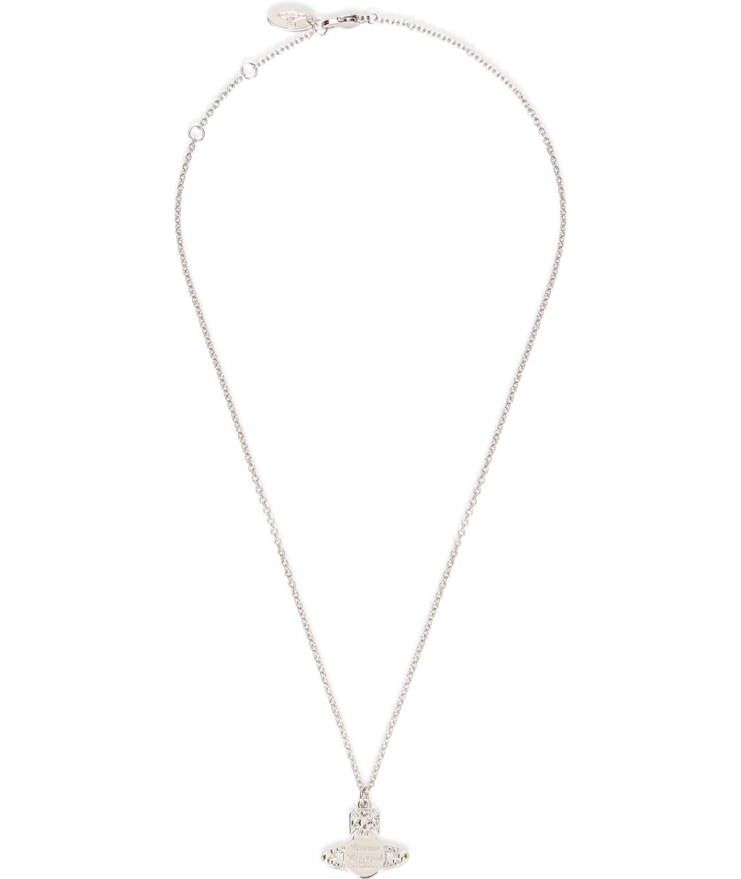 VIVIENNE WESTWOOD Серебряная латунная цепочка, фото 3