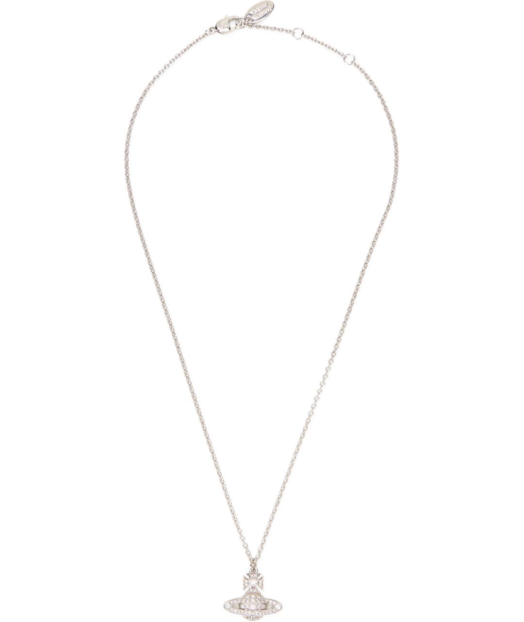 VIVIENNE WESTWOOD Серебряная латунная цепочка, фото 2