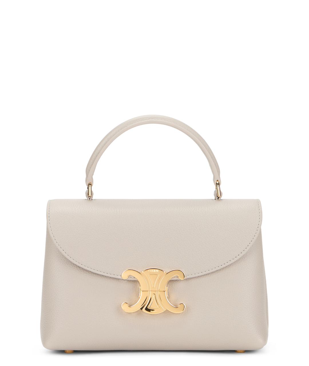 CELINE Кожаная сумка через плечо, фото 1