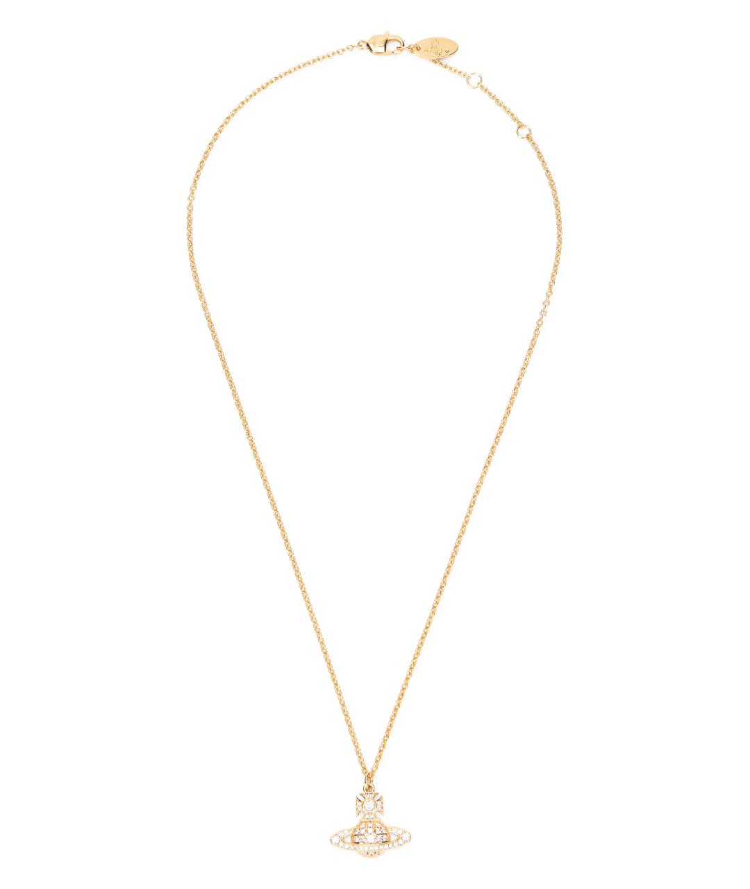 VIVIENNE WESTWOOD Золотая латунная цепочка, фото 1