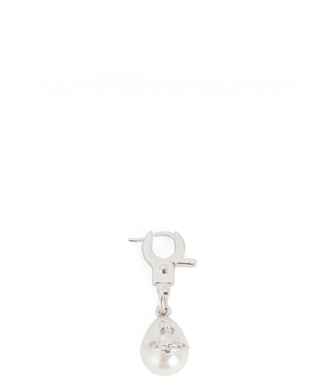 VIVIENNE WESTWOOD Серебряные металлические серьги, фото 1