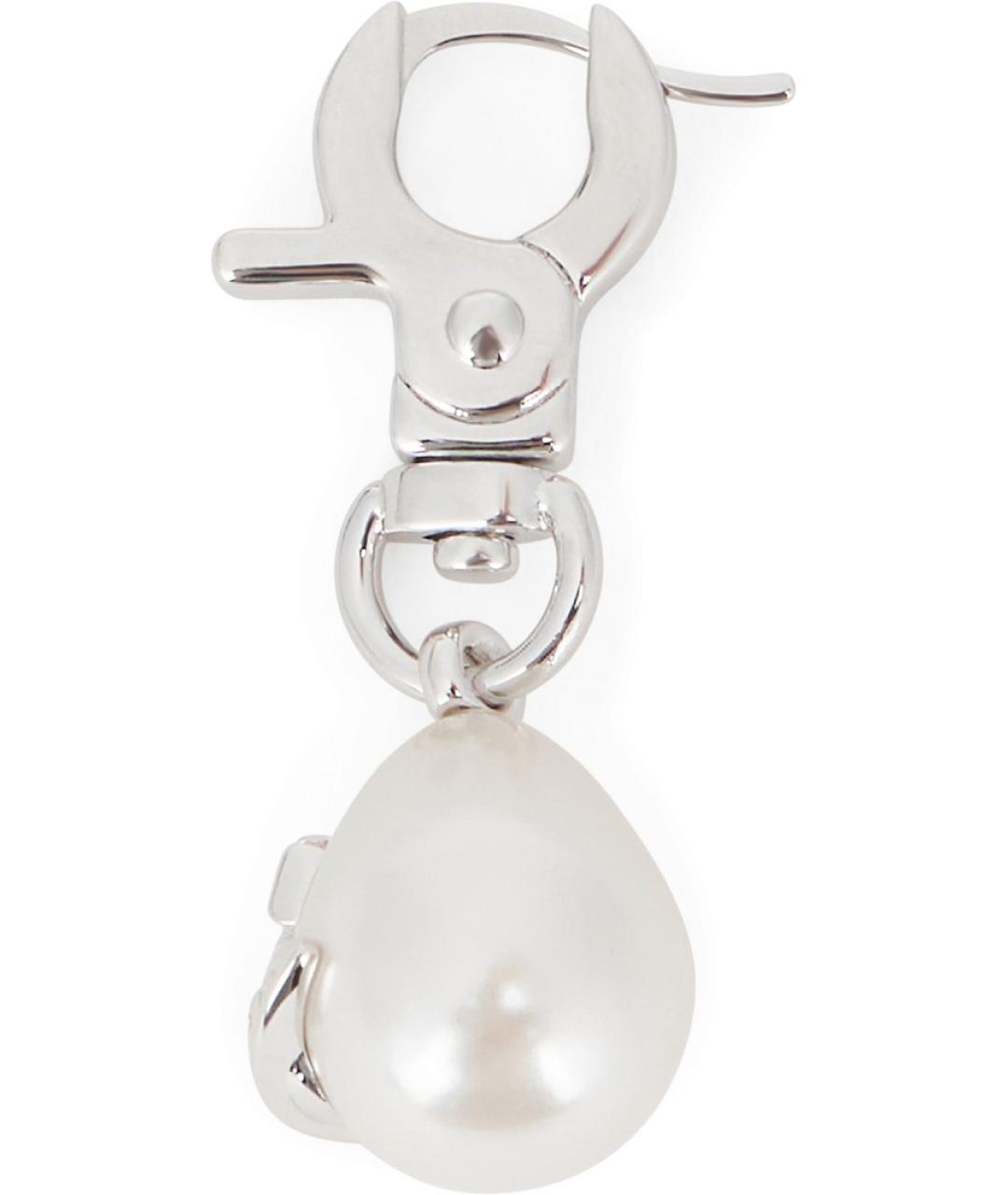 VIVIENNE WESTWOOD Серебряные металлические серьги, фото 3