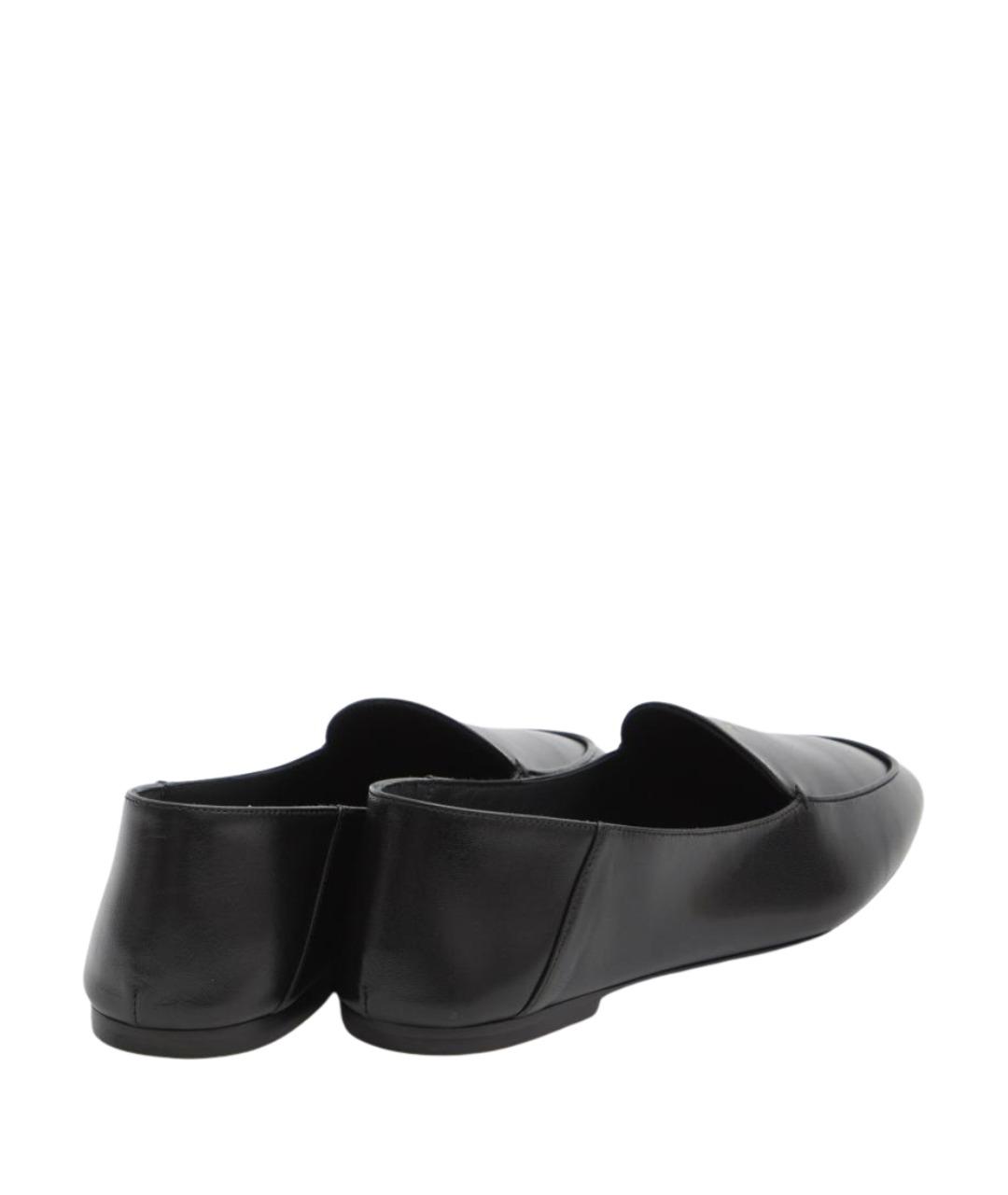 CELINE Черные кожаные лоферы, фото 3