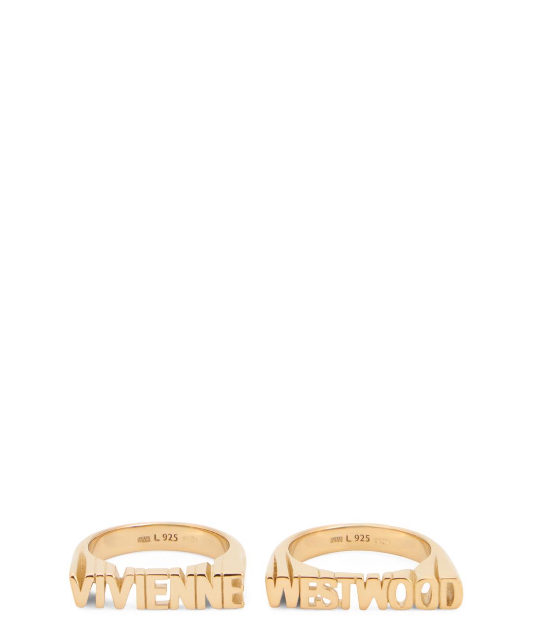 VIVIENNE WESTWOOD Золотое кольцо, фото 1