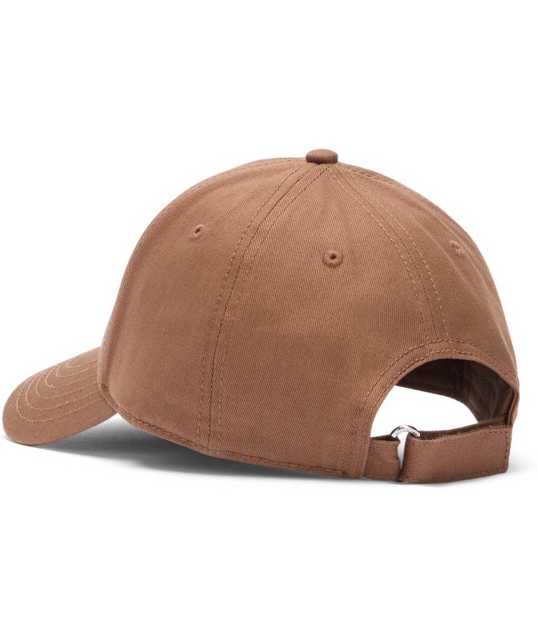 MONCLER Коричневая хлопковая кепка, фото 3