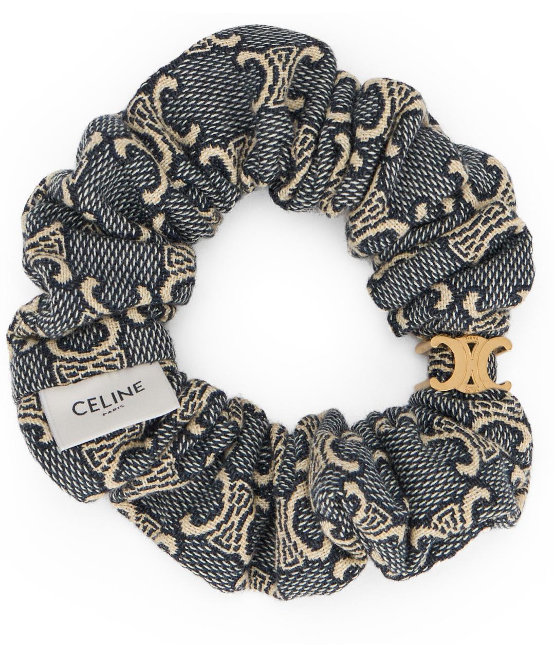 CELINE Черная заколка, фото 1