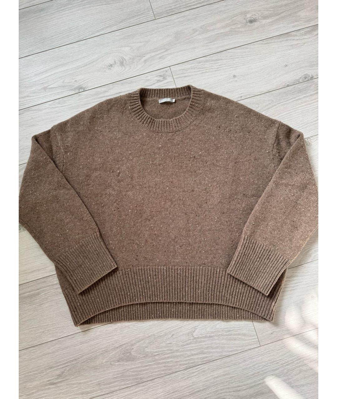 12 STOREEZ Коричневый шерстяной джемпер / свитер, фото 7