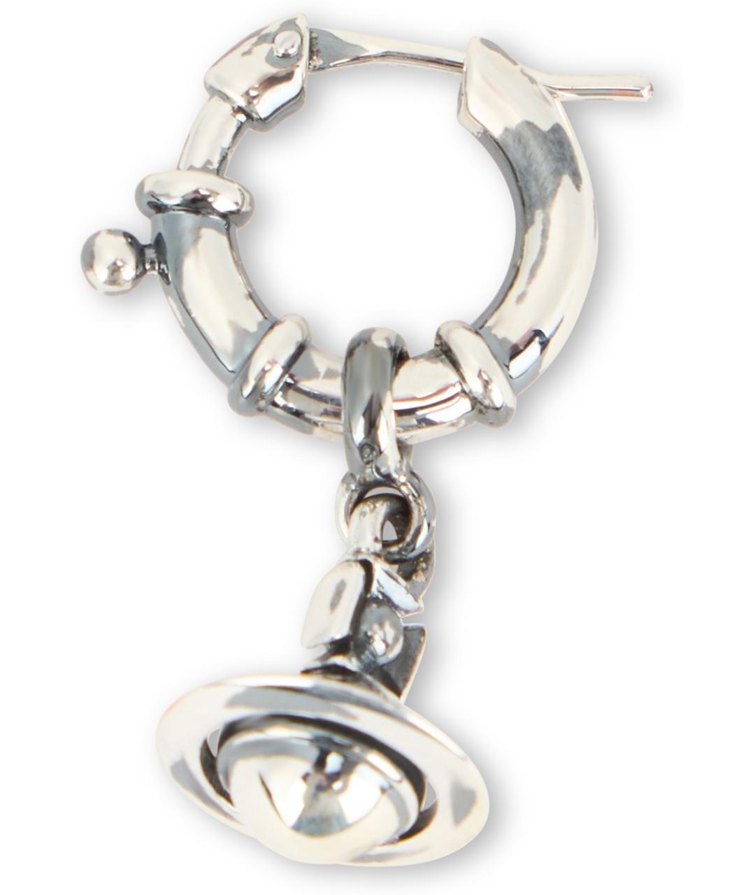 VIVIENNE WESTWOOD Серебряные металлические серьги, фото 3