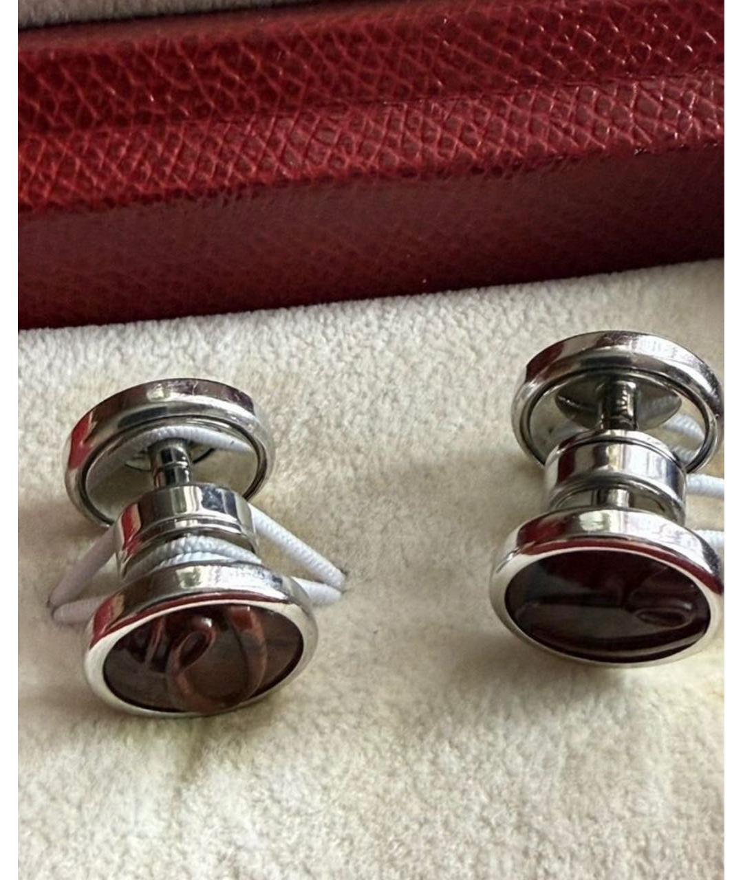 BRIONI Серебряные металлические запонки, фото 7