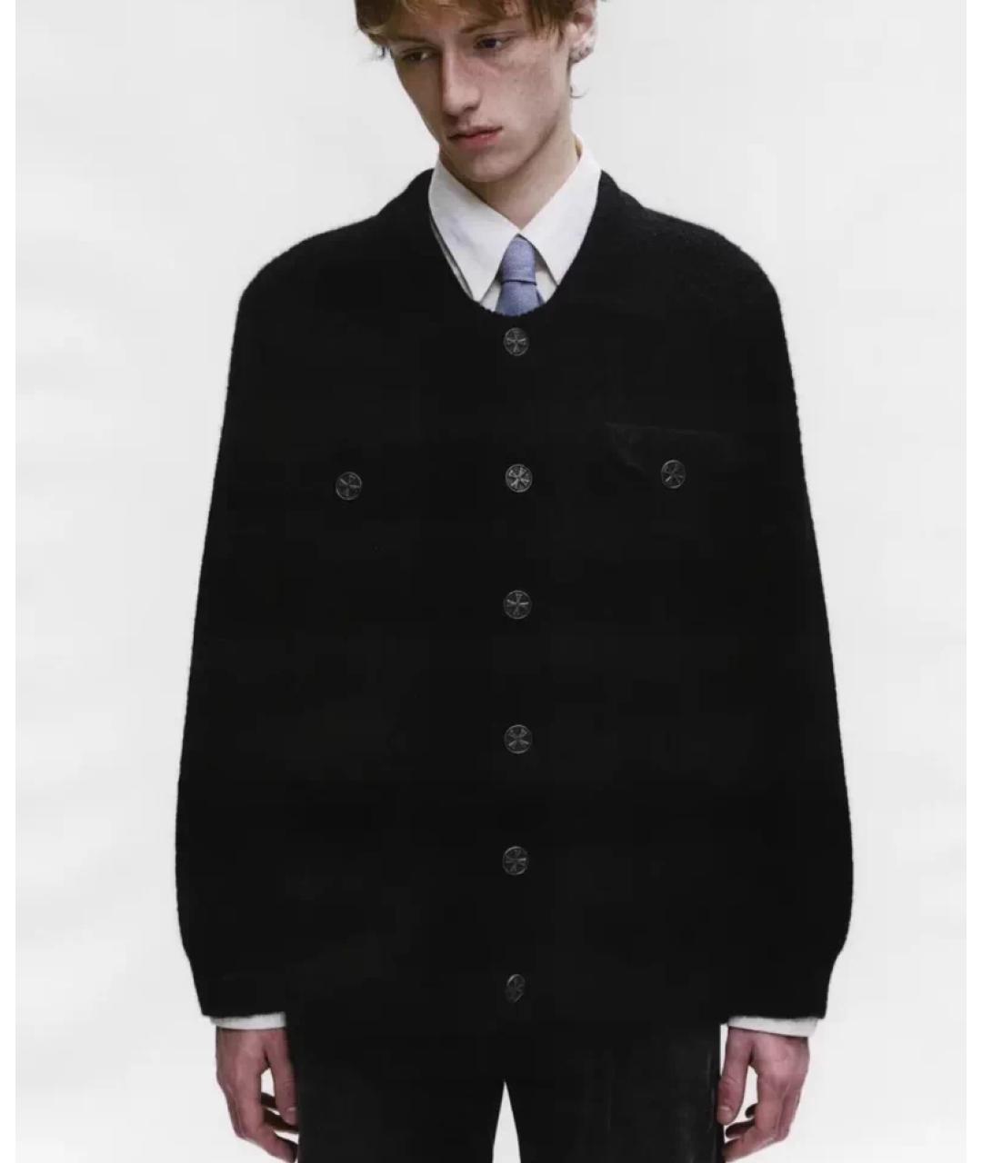 Enfants Riches Déprimés Черный шерстяной джемпер / свитер, фото 3