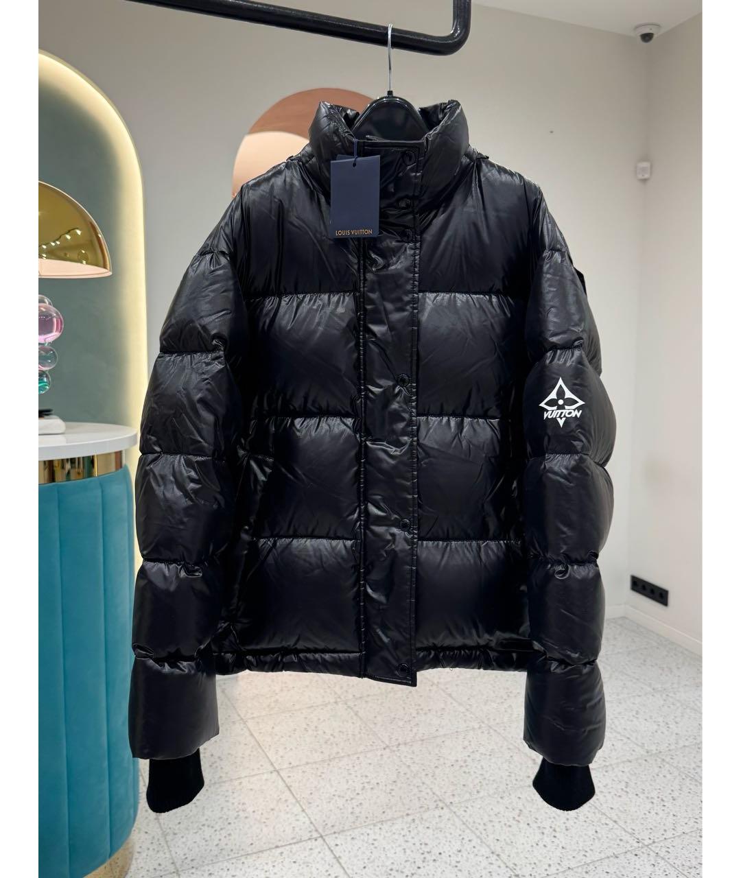 LOUIS VUITTON Черный пуховик, фото 8