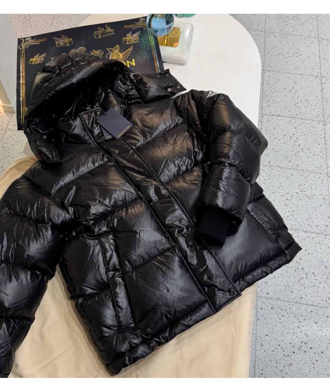 LOUIS VUITTON Черный пуховик, фото 7
