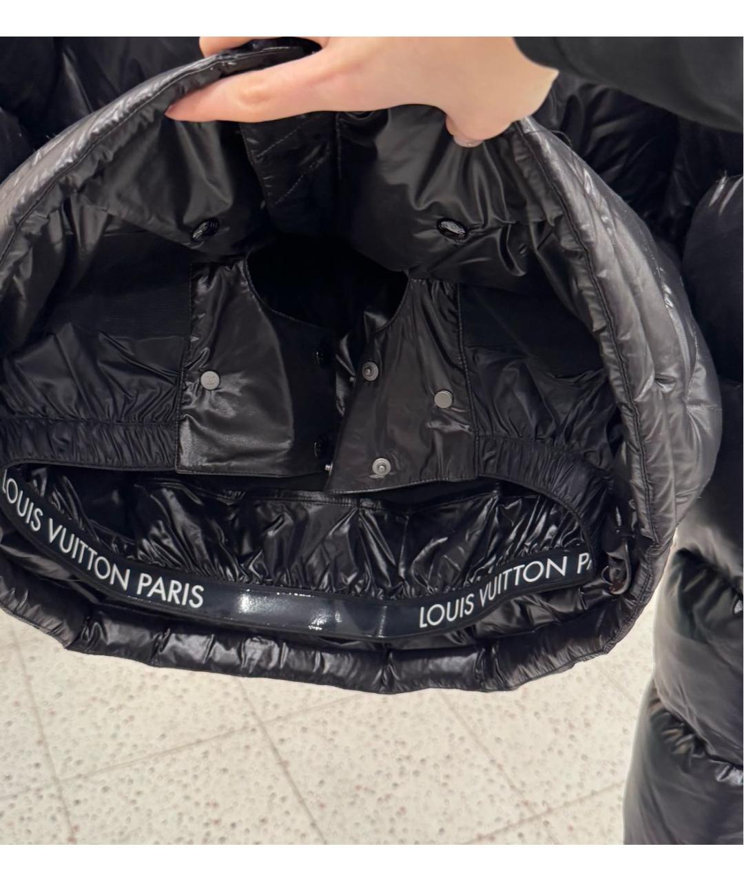 LOUIS VUITTON Черный пуховик, фото 3