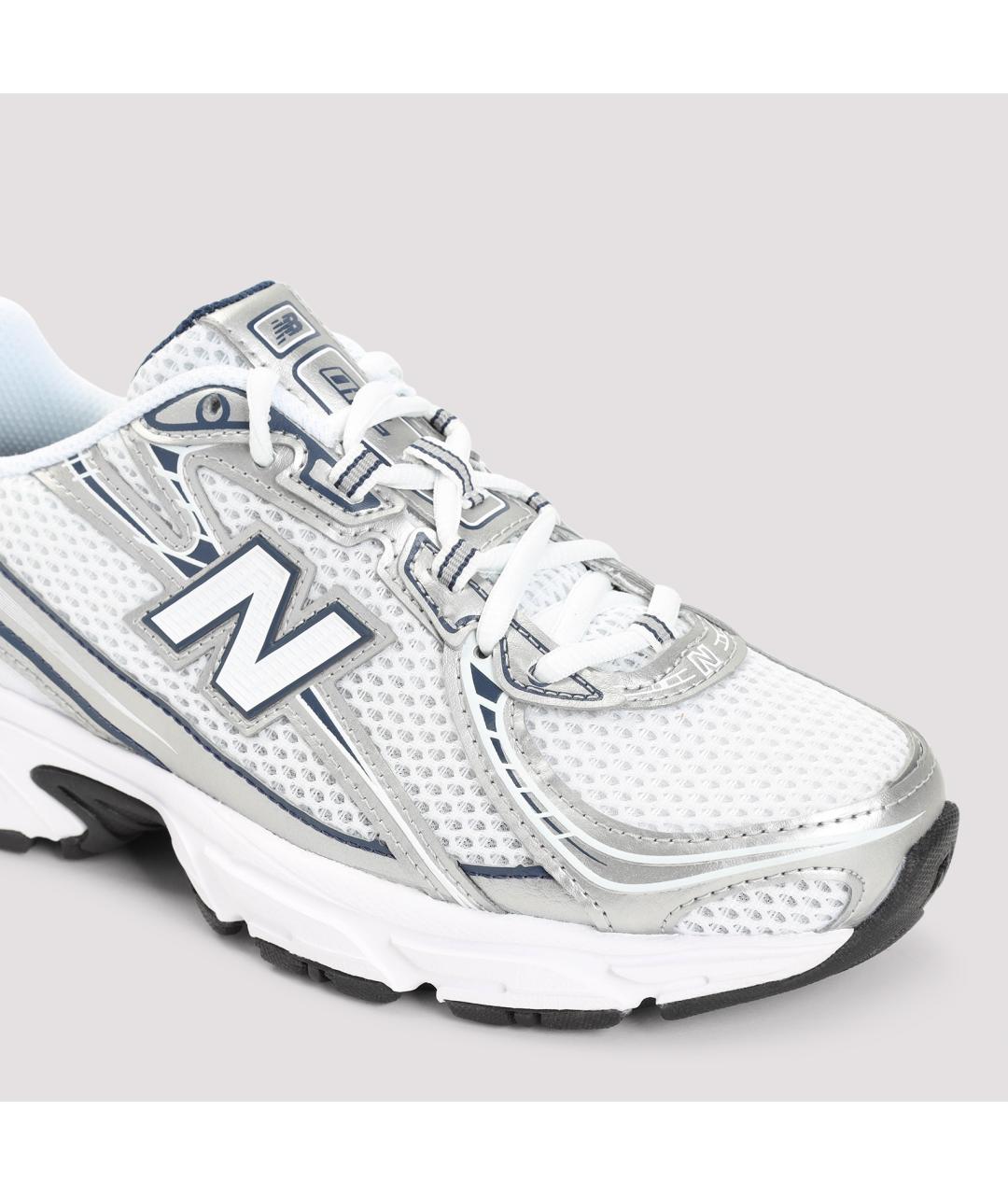 NEW BALANCE Белые кожаные кроссовки, фото 5