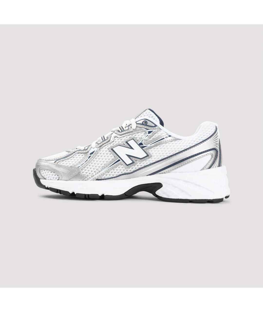 NEW BALANCE Белые кожаные кроссовки, фото 3