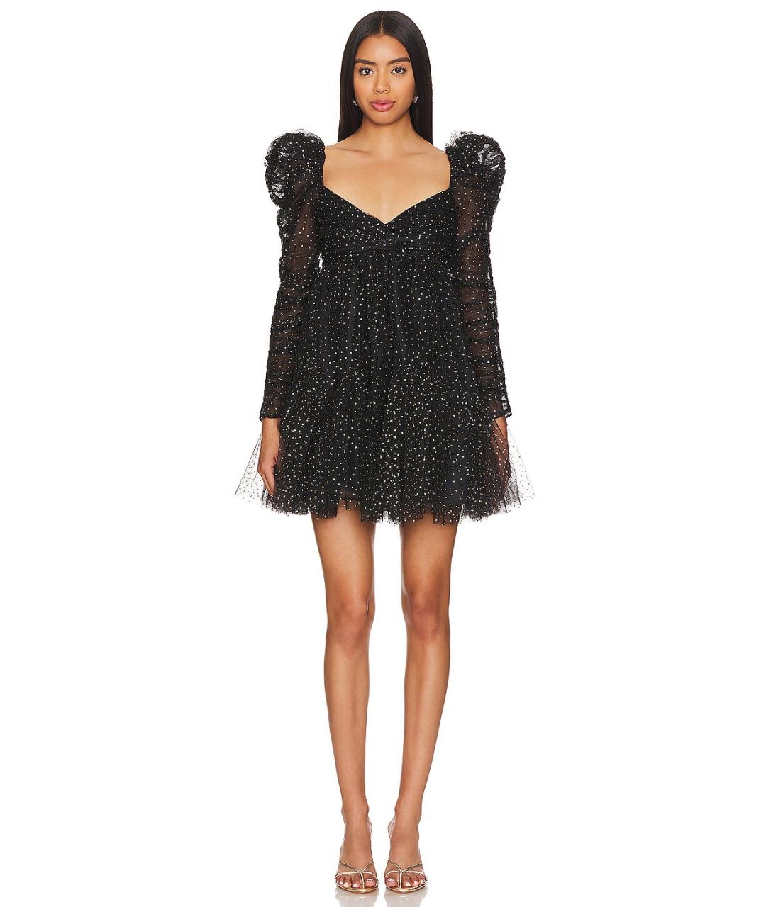 ZIMMERMANN Черное полиэстеровое коктейльное платье, фото 2