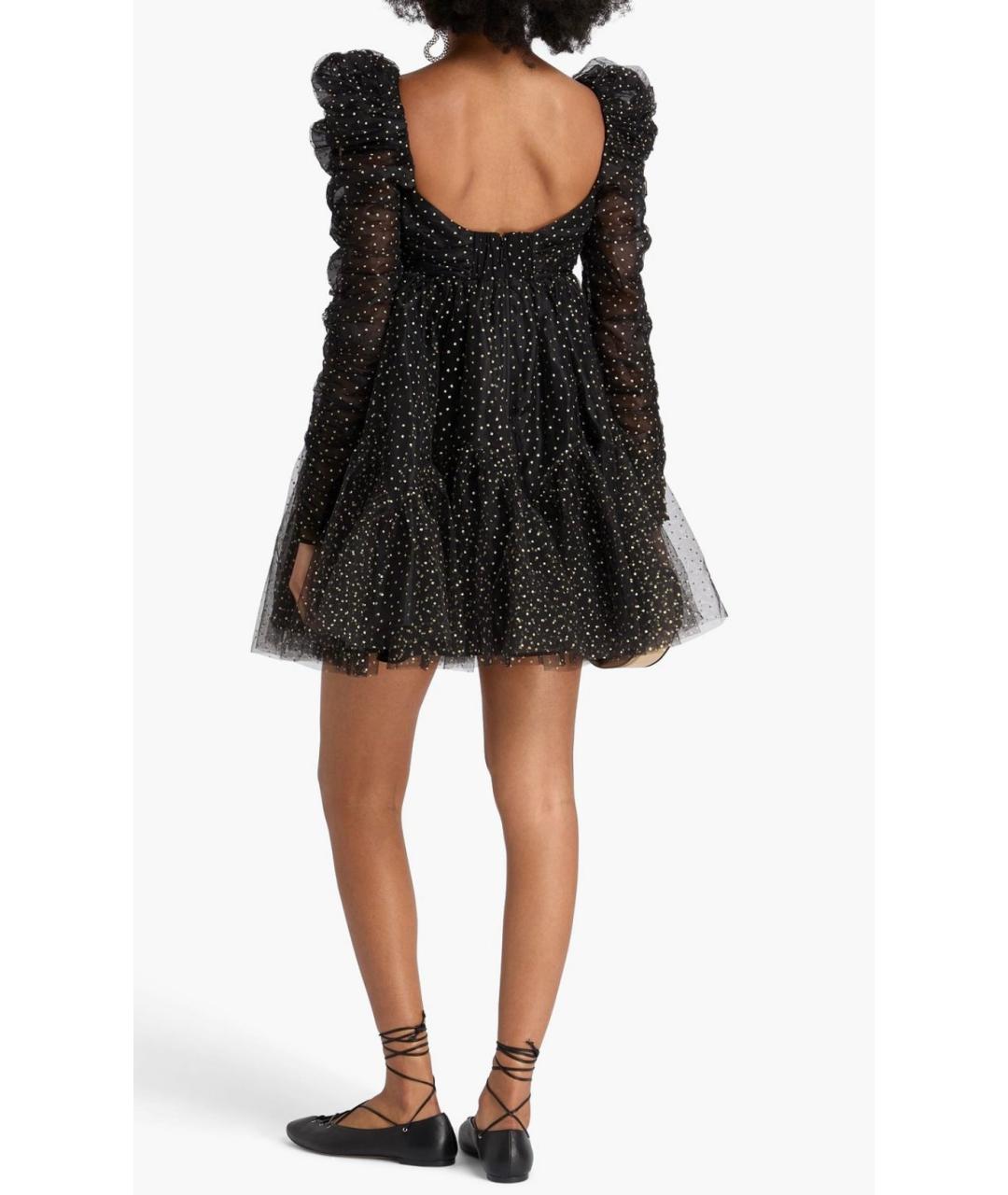 ZIMMERMANN Черное полиэстеровое коктейльное платье, фото 4