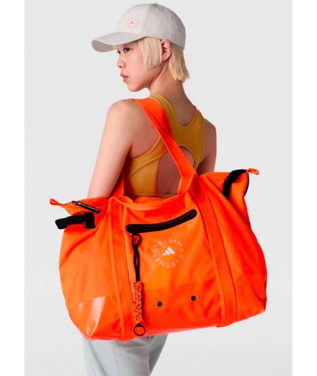ADIDAS BY STELLA MCCARTNEY Оранжевая дорожная/спортивная сумка, фото 7