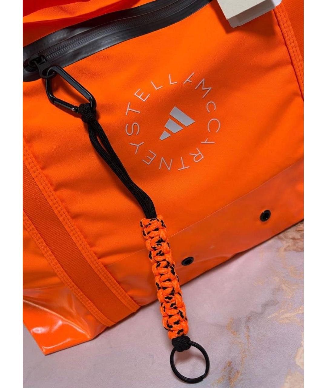 ADIDAS BY STELLA MCCARTNEY Оранжевая дорожная/спортивная сумка, фото 4