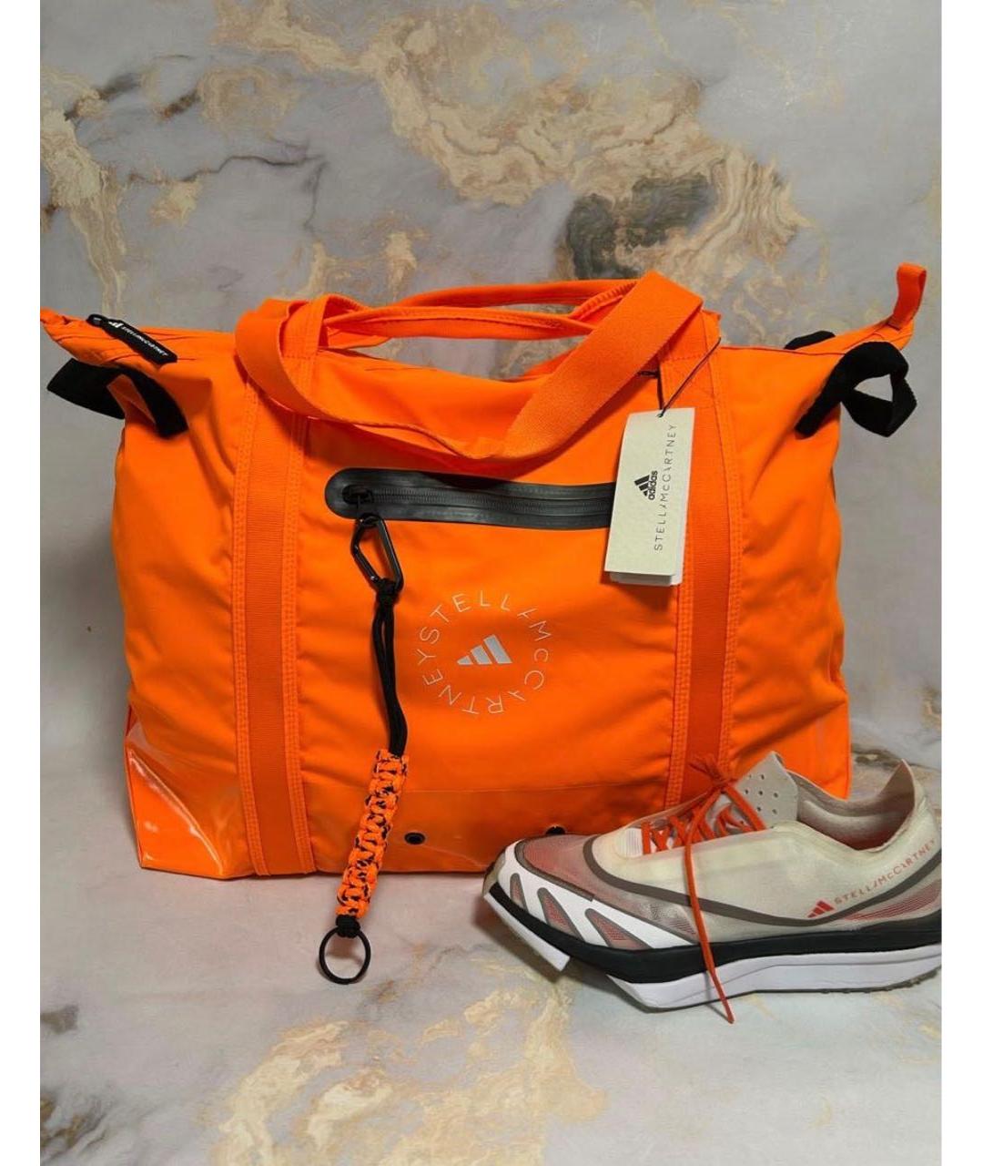 ADIDAS BY STELLA MCCARTNEY Оранжевая дорожная/спортивная сумка, фото 2