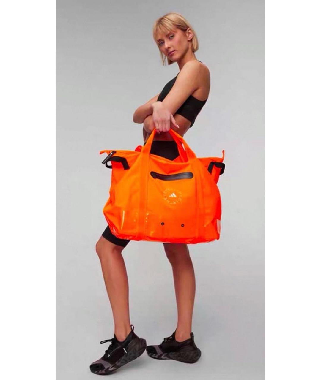 ADIDAS BY STELLA MCCARTNEY Оранжевая дорожная/спортивная сумка, фото 3