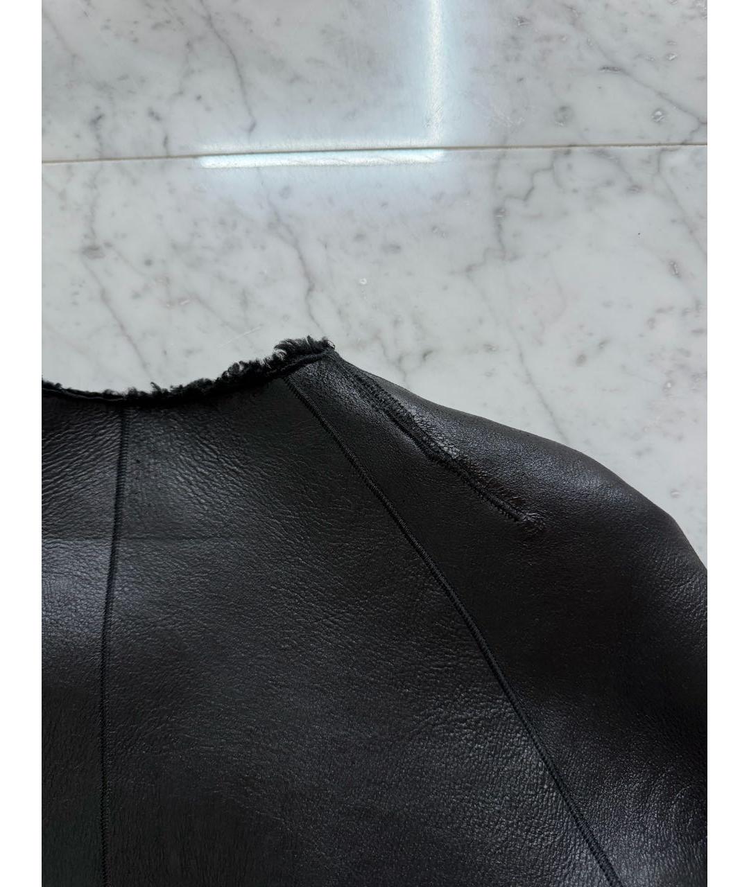 CELINE Черная меховая дубленка, фото 6
