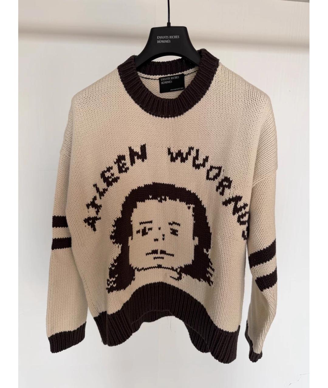 Enfants Riches Déprimés Бежевый хлопковый джемпер / свитер, фото 5