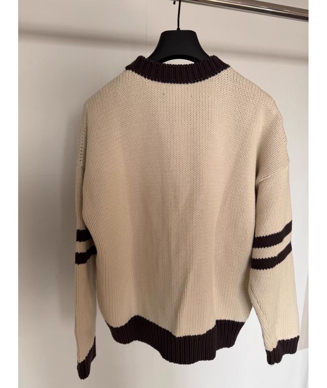 Enfants Riches Déprimés Бежевый хлопковый джемпер / свитер, фото 3