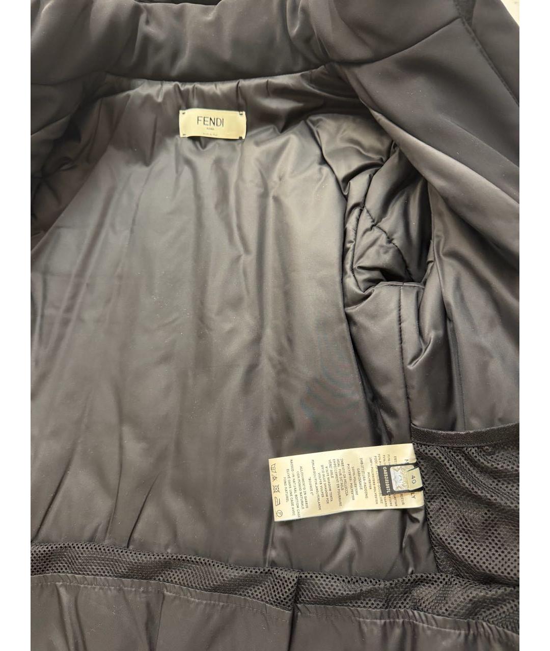 FENDI Мульти полиэстеровая куртка, фото 3