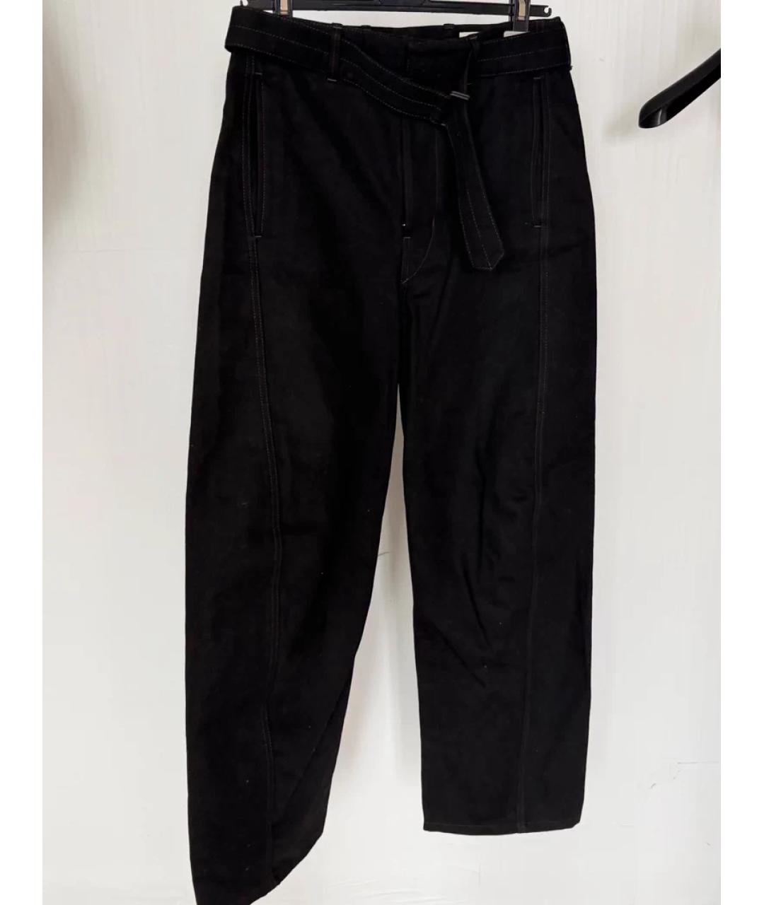 LEMAIRE Черные джинсы скинни, фото 2