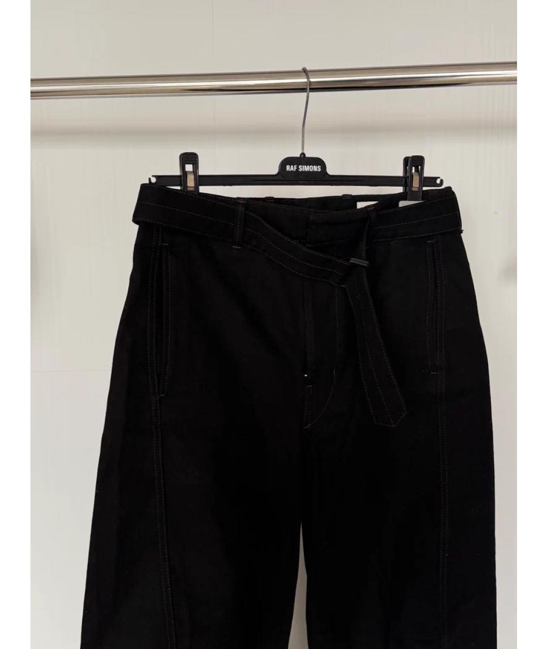 LEMAIRE Черные джинсы скинни, фото 3