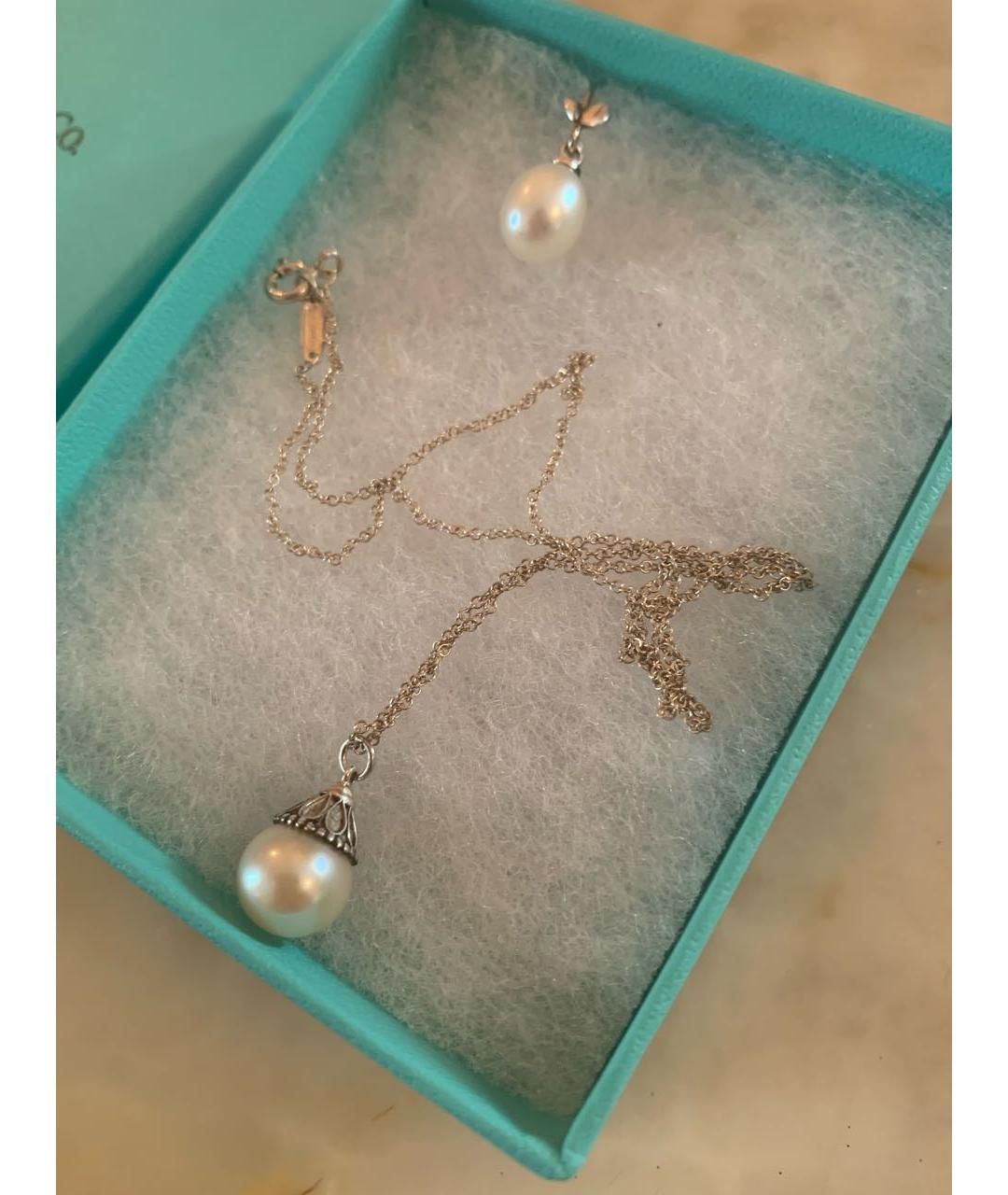 TIFFANY&CO Серебряное серебряное колье, фото 8