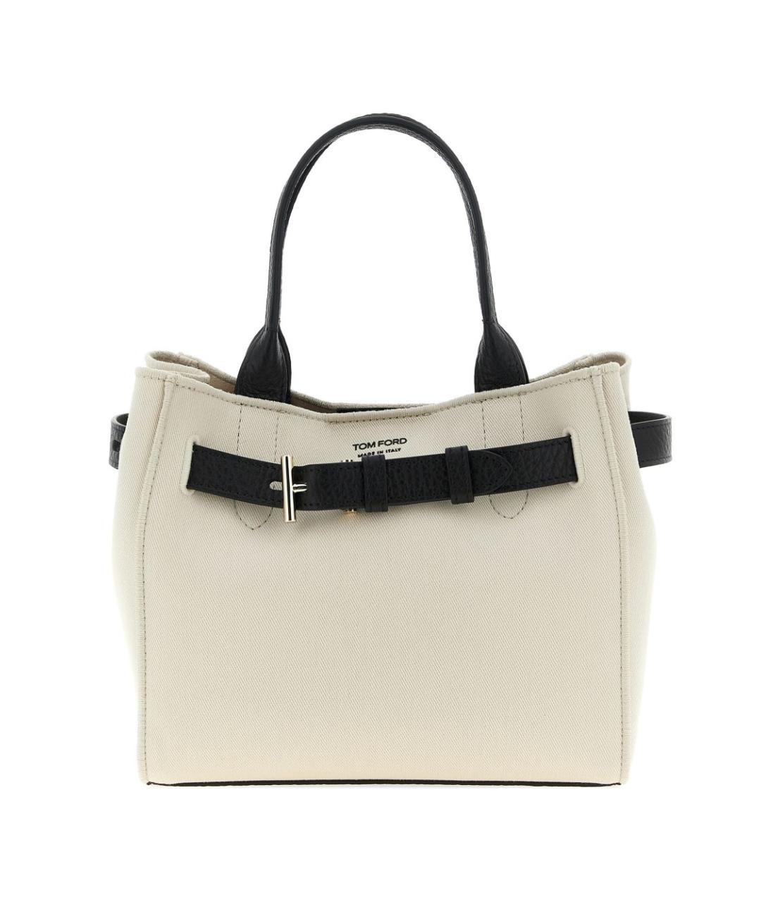 TOM FORD Бежевая сумка тоут, фото 1