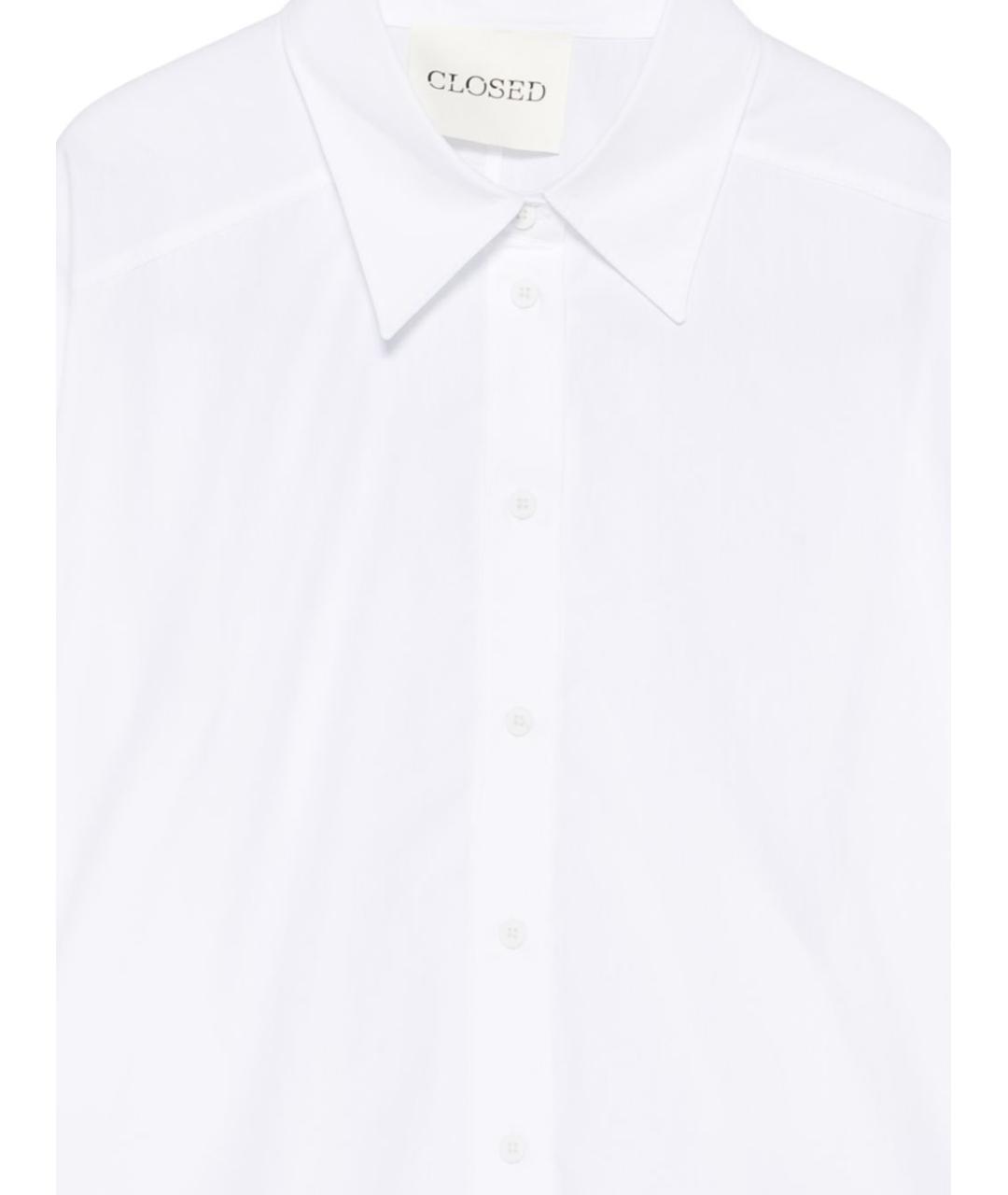 CLOSED Белая хлопковая рубашка, фото 3