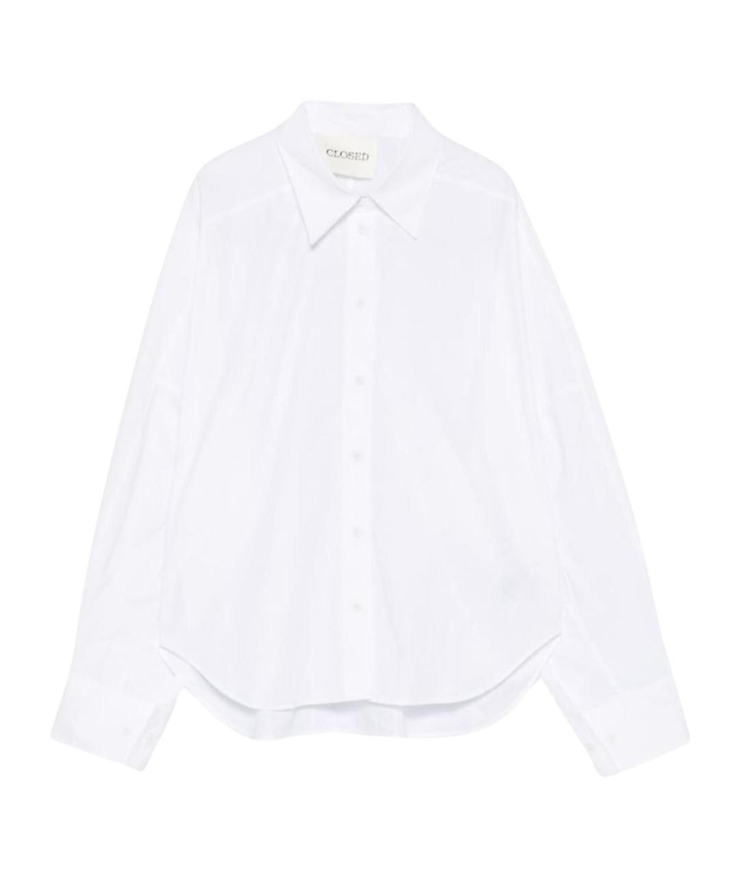 CLOSED Белая хлопковая рубашка, фото 1
