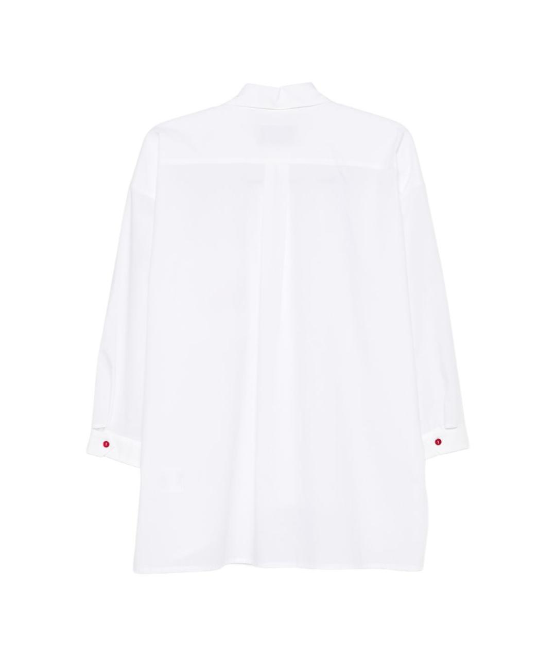 ALESSANDRO ENRIQUEZ Белая хлопковая рубашка, фото 2