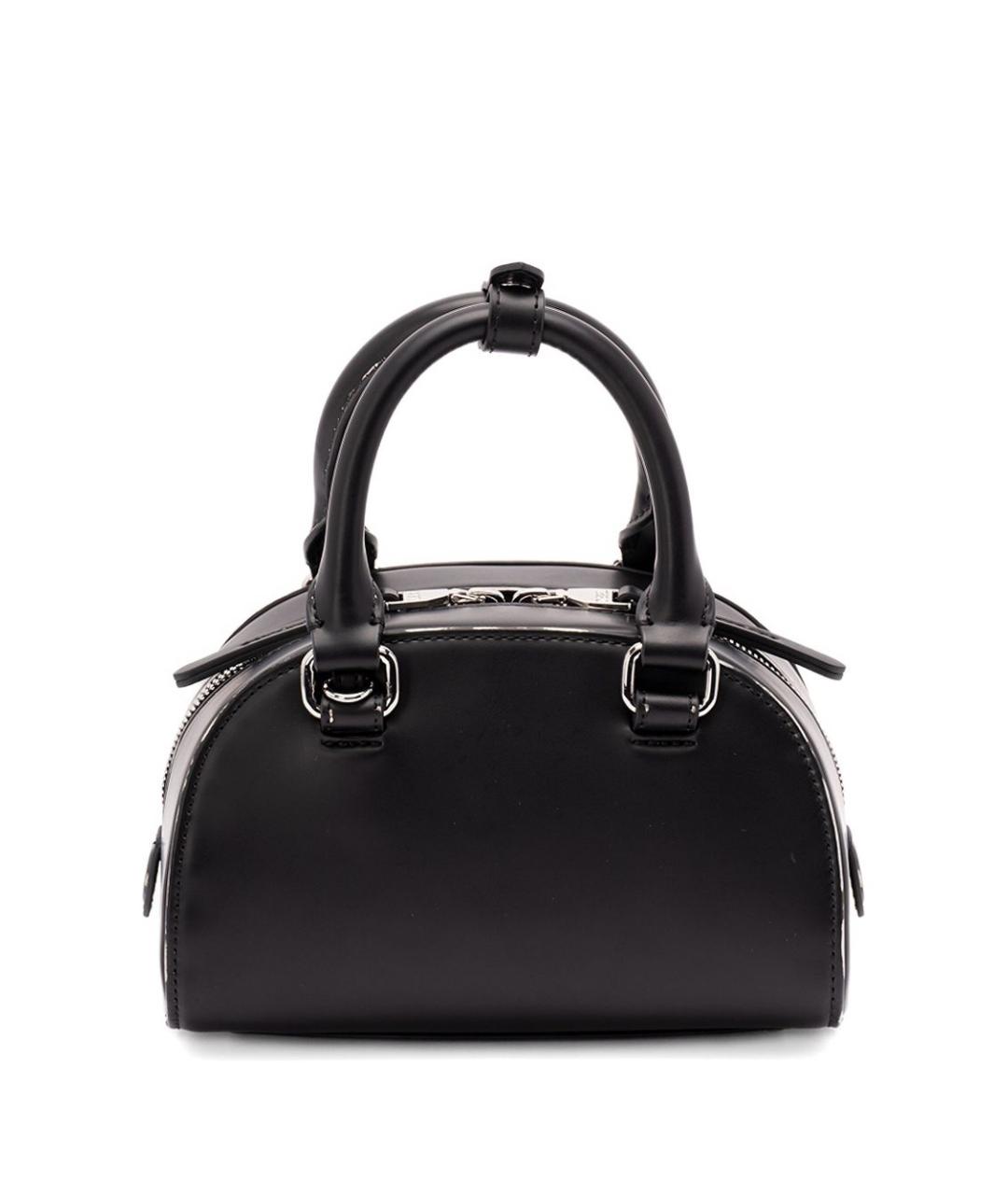 DIESEL Черная сумка с короткими ручками из искусственной кожи, фото 2